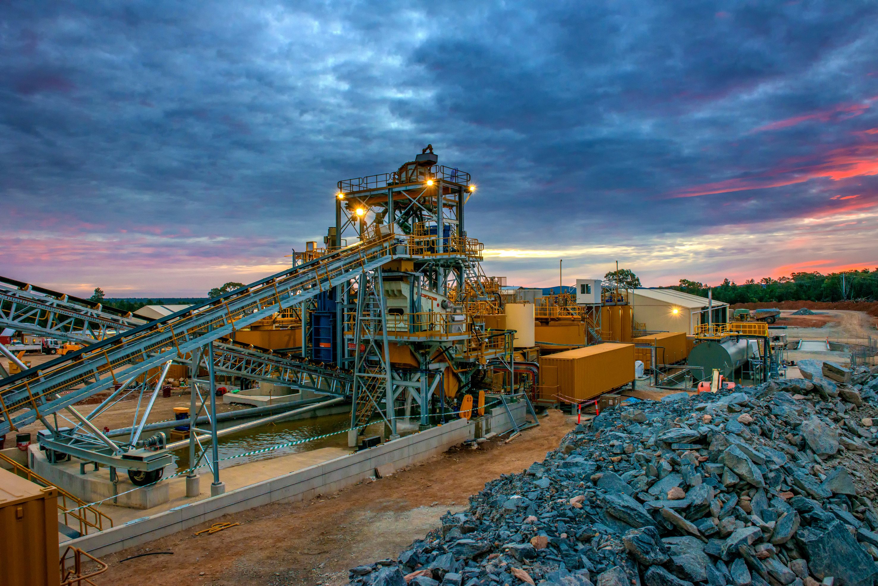 Planta de procesamiento industrial respaldada por la ingeniería de HERING